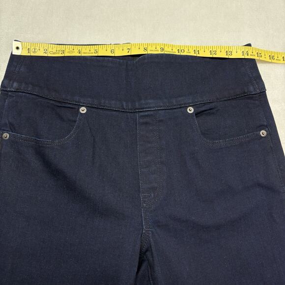 Spanx Signature Waist Slim Boot Dark Wash High Rise Jeans Size 28 - Picture 11 of 14